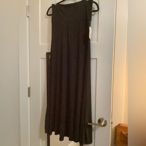 NWT LulaRoe black size small maxi skirt